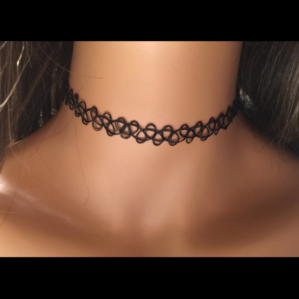 New Tattoo Choker 90s 10+ Colors Trending Necklace Jewelry Goth Punk Vintage